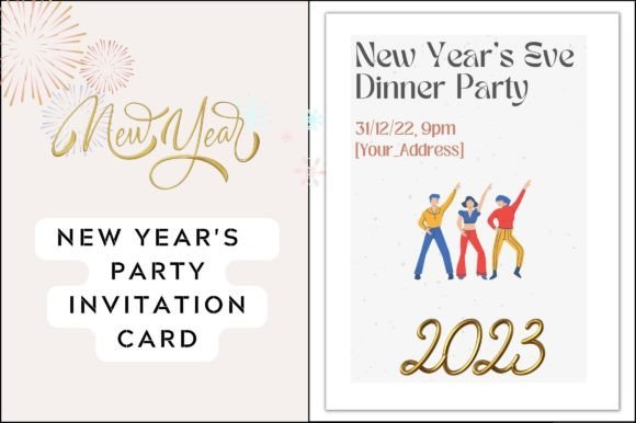 Custom New Year Party Invitation Card: A Creative and Practical Way to Celebrate the New Year