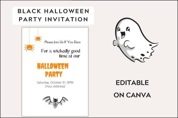 Halloween Invite: Free Printable Party Invitation