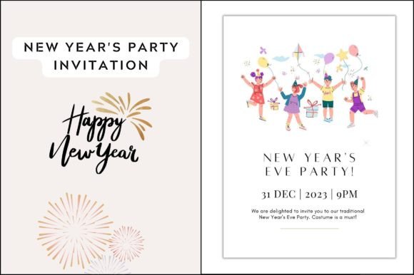 Make Your Halloween Party Unforgettable with a New Year’s Party Invitation Template