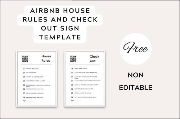 Maximizing Airbnb House Rules and Check Out Sign for Better Guest Experiences